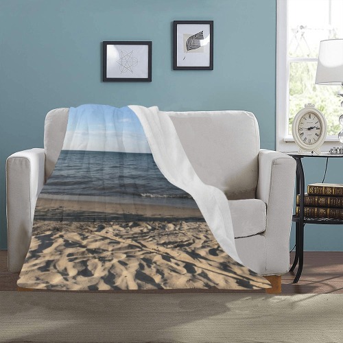 Beach Collection Ultra-Soft Micro Fleece Blanket 30''x40''