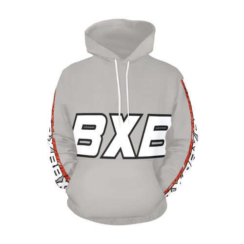 BXB SILVER FOX HOODIE All Over Print Hoodie for Men (USA Size) (Model H13)