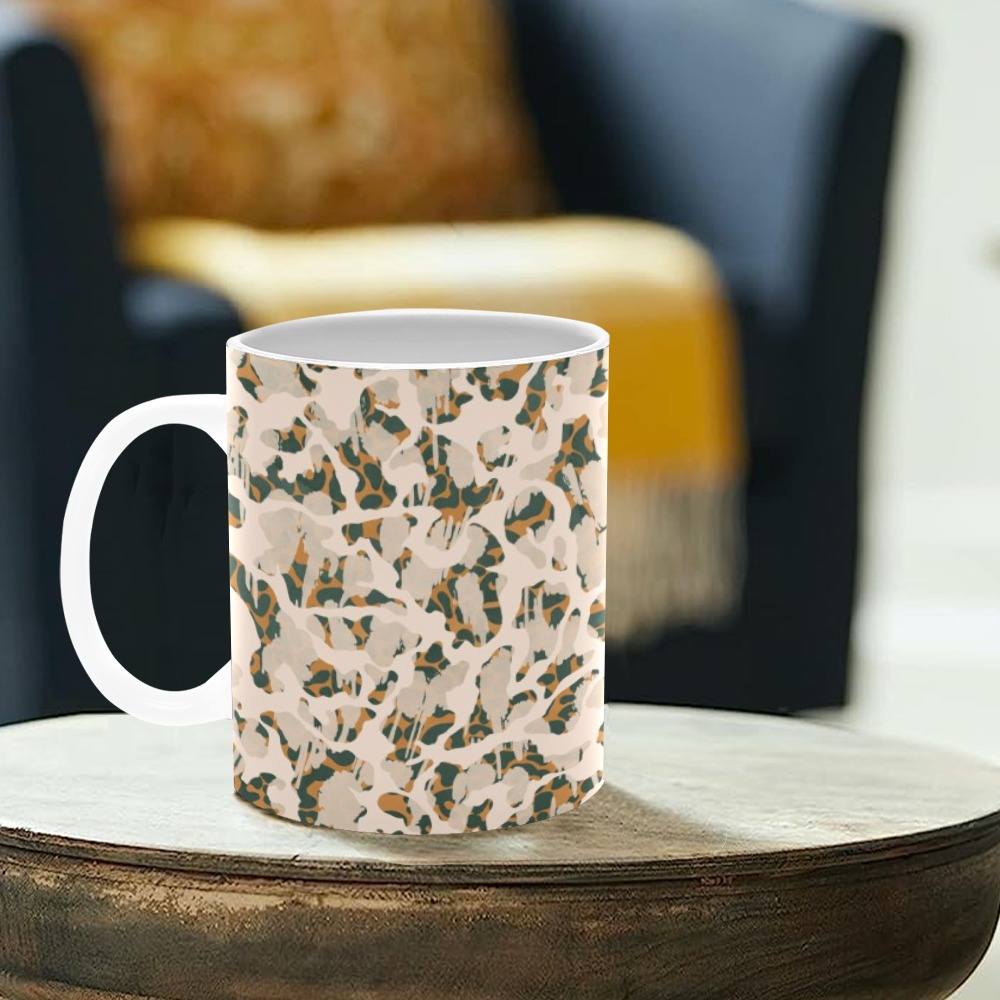 007-WILD SKIN ANIMAL_G White Mug(11OZ)