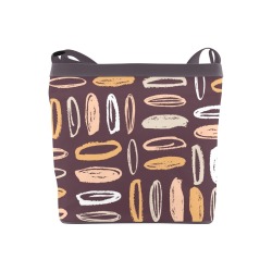 brush pattern v3_2 Crossbody Bags (Model 1613)