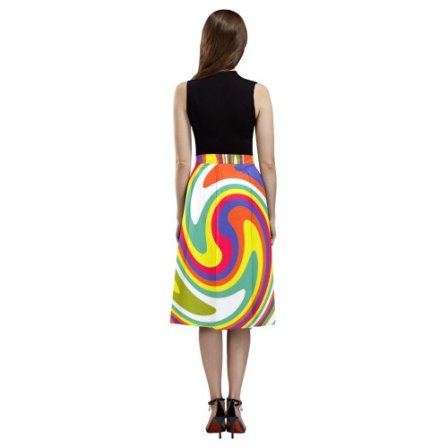 PATTERN-562 Mnemosyne Women's Crepe Skirt (Model D16)