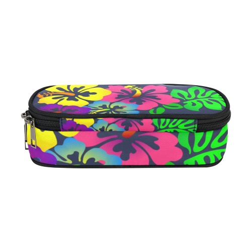 Hibiscus Hawaiian Flowers Pencil Pouch/Large (Model 1680)