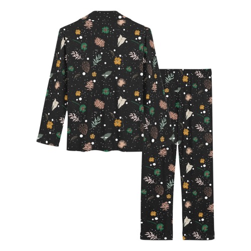 Lucky nature in space I Women's Long Pajama Set