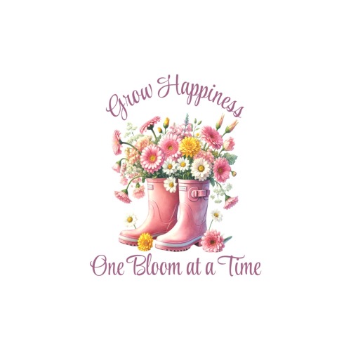 Pretty Floral Grow Happiness One Bloom at a Time