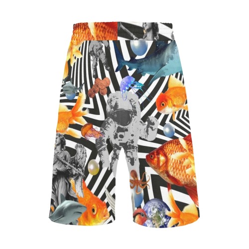 POINT OF ENTRY 2 Men's All Over Print Casual Shorts (Model L23)