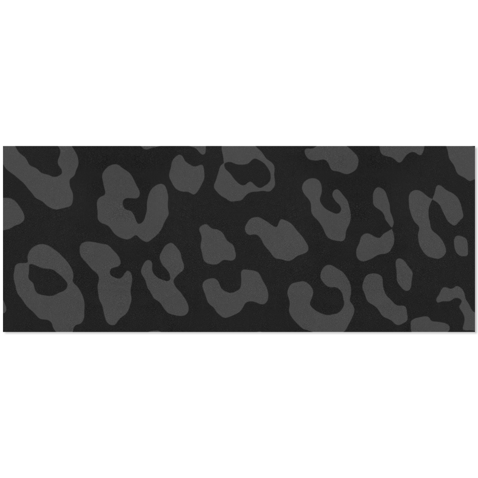 Leopard Print Black Gift Wrapping Paper 58"x 23" (1 Roll)