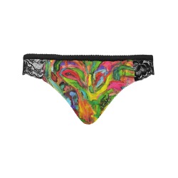 African Tree Collection Women's Lace Panty (Model L41)