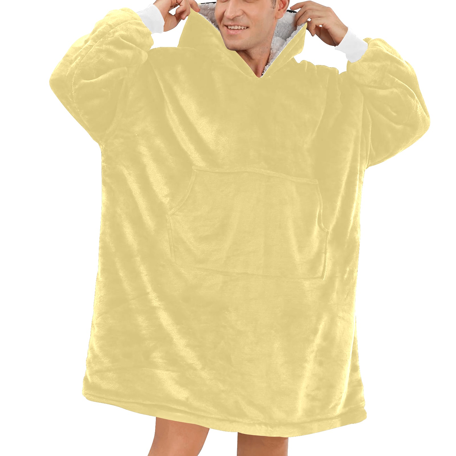 Popcorn Blanket Hoodie for Men