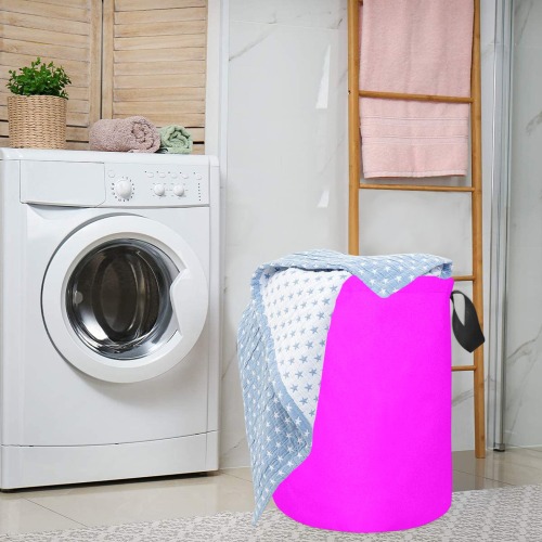 color fuchsia / magenta Laundry Bag (Small)