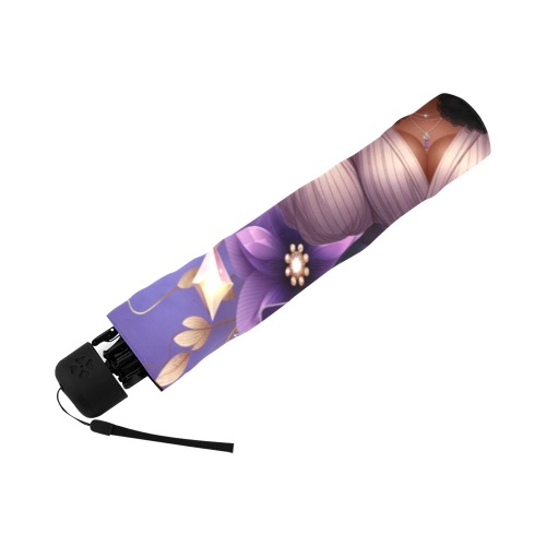 Purplefedorawomandesign umbrella Anti-UV Foldable Umbrella (U08)