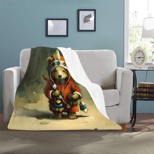 Little Bears 1 Ultra-Soft Micro Fleece Blanket 32"x48"