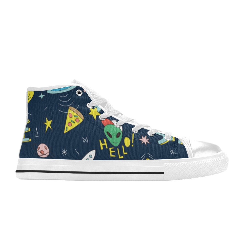 bb wd334rf High Top Canvas Shoes for Kid (Model 017)