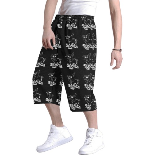 Pig´s by Fetishworld Men's All Over Print Baggy Shorts (Model L37)