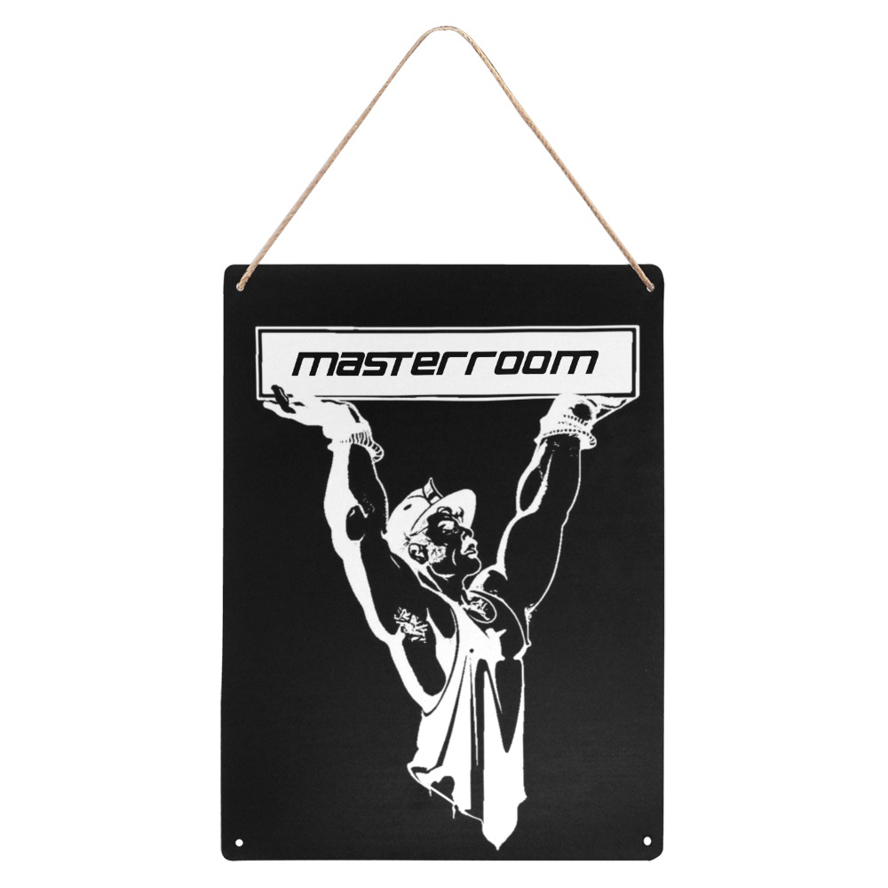 Masterroom Metal Tin Sign 12"x16"