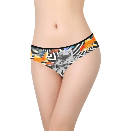 POINT OF ENTRY 2 Women's Hipster Panties (Model L33)