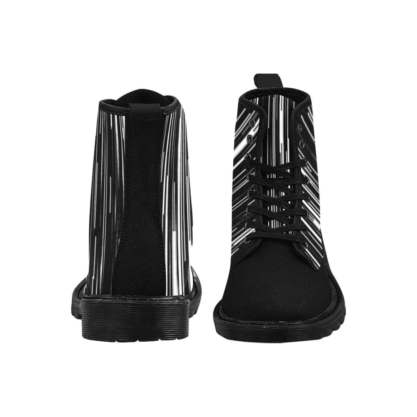 b xcx025 / blk Martin Boots for Men (Black) (Model 1203H)