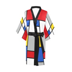 Inspired by Mondrian Kimono Robe