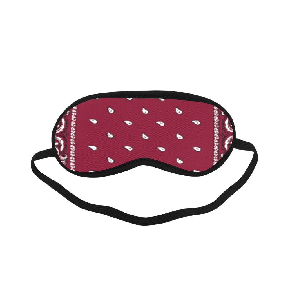 Burgundy Bandana Sleeping Mask