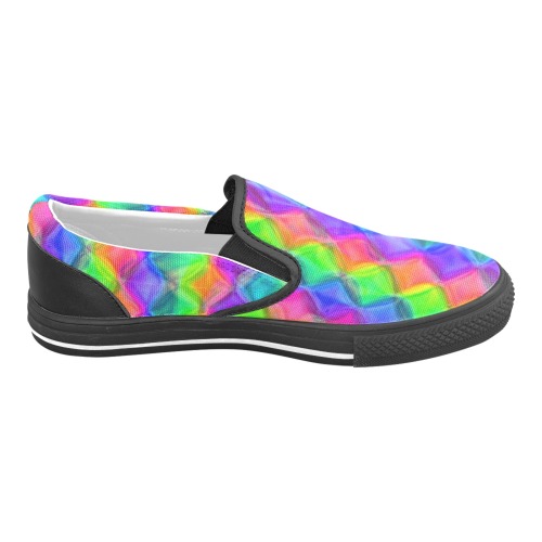 sweet colours b Slip-on Canvas Shoes for Kid (Model 019)