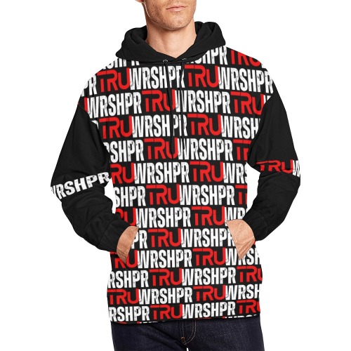 Men Hoodie Full All Over Print Hoodie for Men (USA Size) (Model H13)