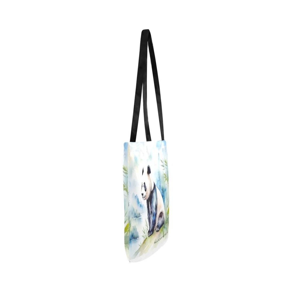 Panda Reusable Shopping Bag Model 1660 (Two sides)