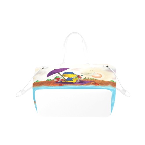 Ferald's Ice Cream Beach Delight Clover Canvas Tote Bag (Model 1661)