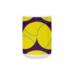 Geo Modern Pattern 45W Custom Ceramic Mug (15OZ)