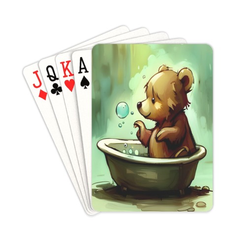 Little Bears 6 Playing Cards 2.5"x3.5"