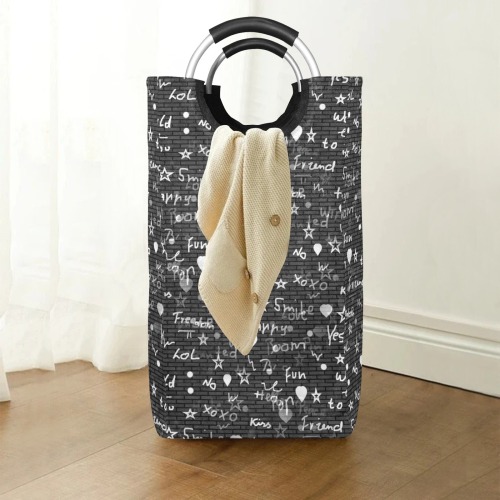 Love Trend Pop Art by Nico Bielow Square Laundry Bag