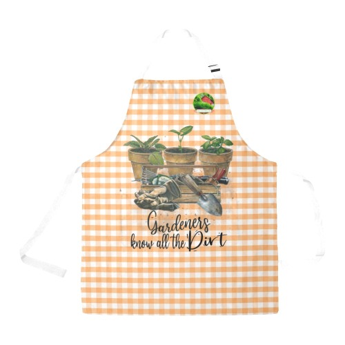 Hilltop Garden Produce by Kai Apron Collection- Gardeners know all the Dirt 53086P28 All Over Print Apron