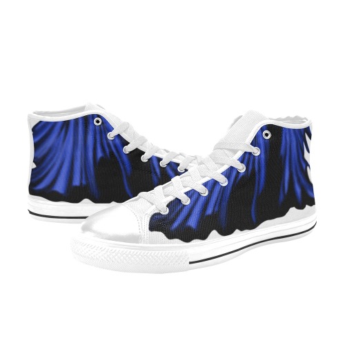 Ghost High Top Canvas Shoes for Kid (Model 017)