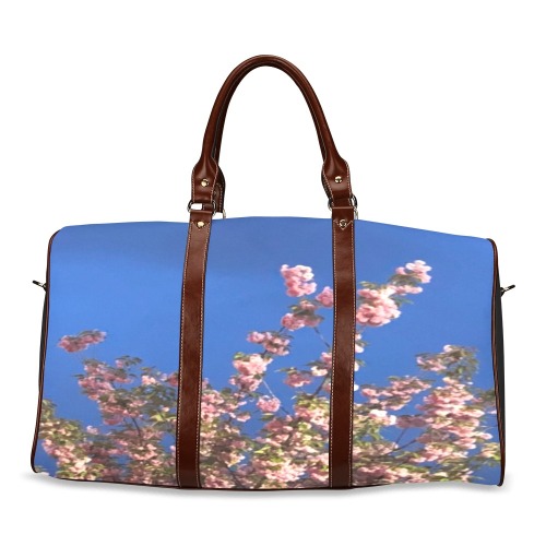 Cherry Tree Collection Waterproof Travel Bag/Small (Model 1639)