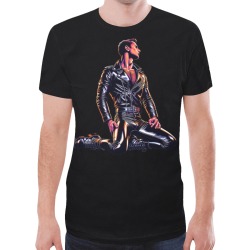 Hope Leather Guy by Fetishworld New All Over Print T-shirt for Men (Model T45)