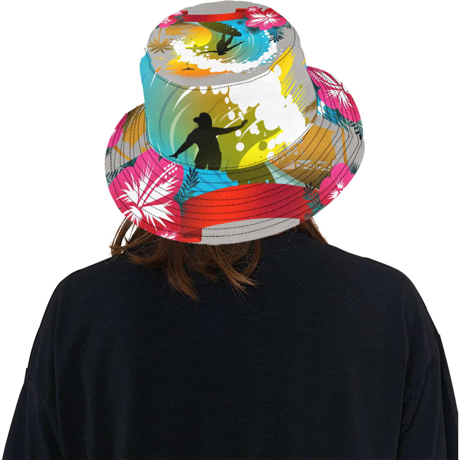 Ride The Tide Unisex Summer Bucket Hat