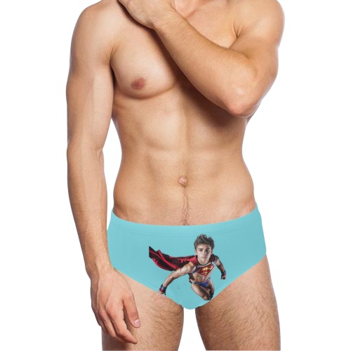 Superboy 3 Men's Swimming Briefs (Model L59)