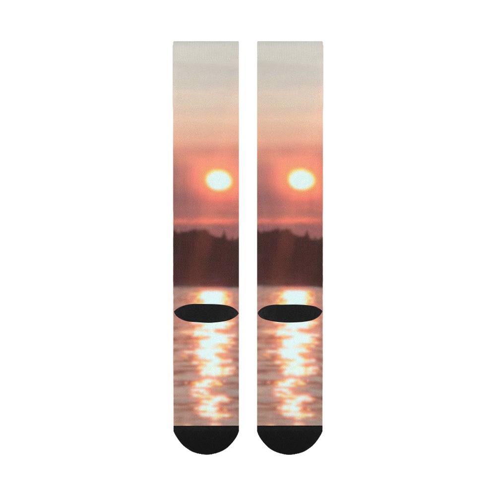 Glazed Sunset Collection Over-The-Calf Socks