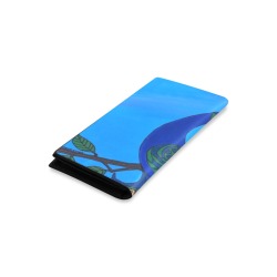 Peacock 2021 Women's Leather Wallet (Model 1611)