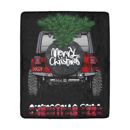 ChristmasJeep Ultra-Soft Micro Fleece Blanket 50"x60"