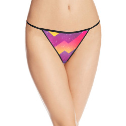 FANTASY SEDUCTION Women's All Over Print G-String Panties (Model L35)