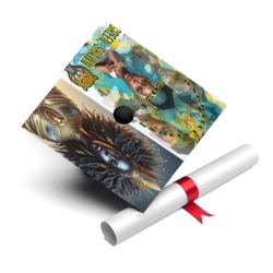 CUSTOM GRAD CAP TOPPER Graduation Cap Topper