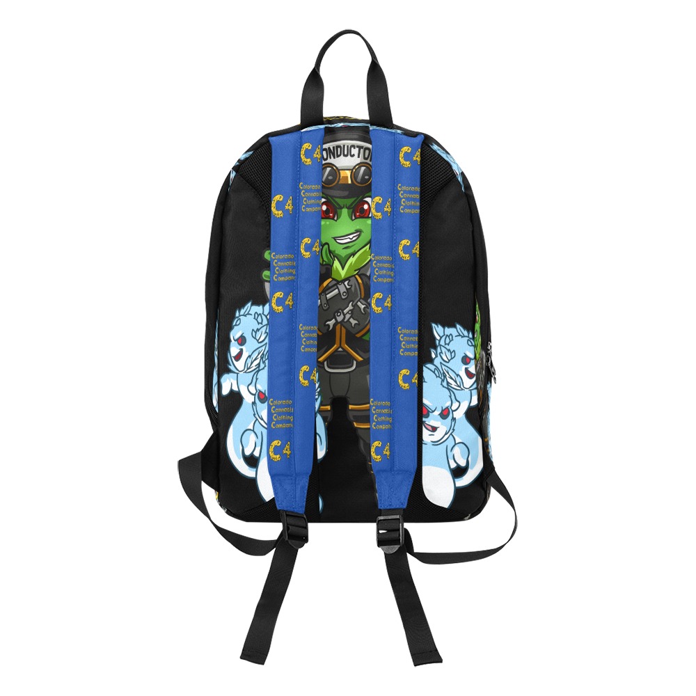 Ghost train haze OG bag Large Capacity Travel Backpack (Model 1691)