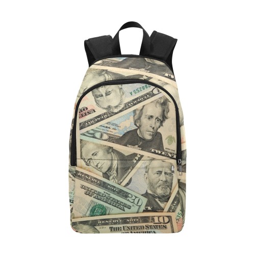 US PAPER CURRENCY Fabric Backpack for Adult (Model 1659)