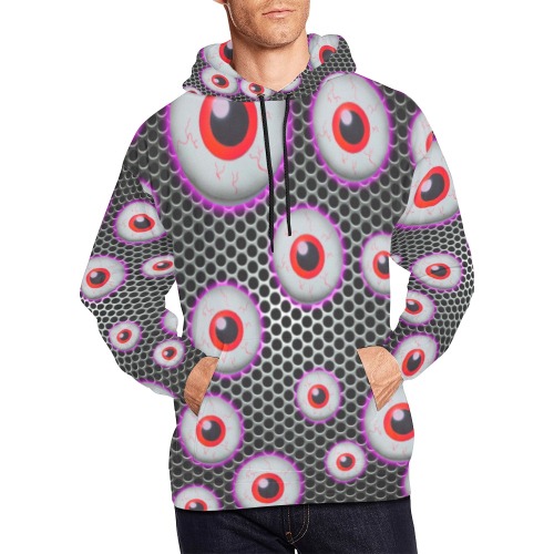 Game monster All Over Print Hoodie for Men (USA Size) (Model H13)