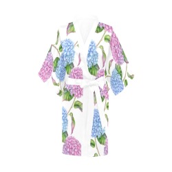 Beautiful Hydrangeas Kimono Robe