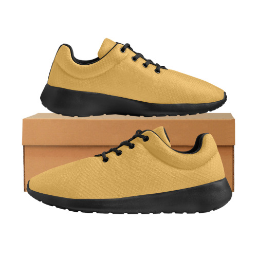 Golden Women's Athletic Shoes (Model 0200)