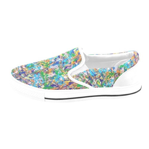 Chill Women's Slip-on Canvas Shoes (Model 019)