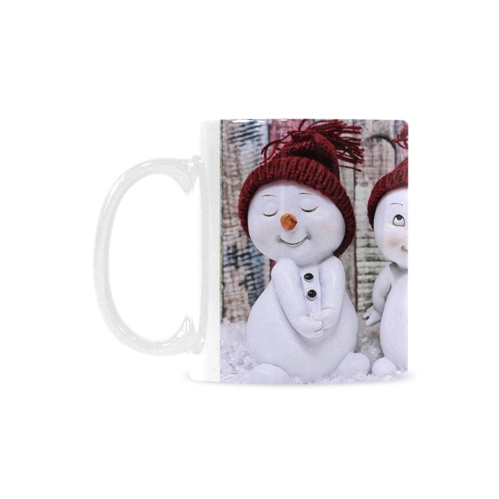 snowman Custom White Mug (11oz)
