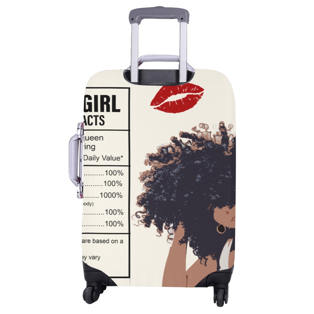 BLACK GIRL MAGIC Luggage Cover/Large 26"-28"