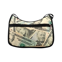 US PAPER CURRENCY Crossbody Bags (Model 1616)