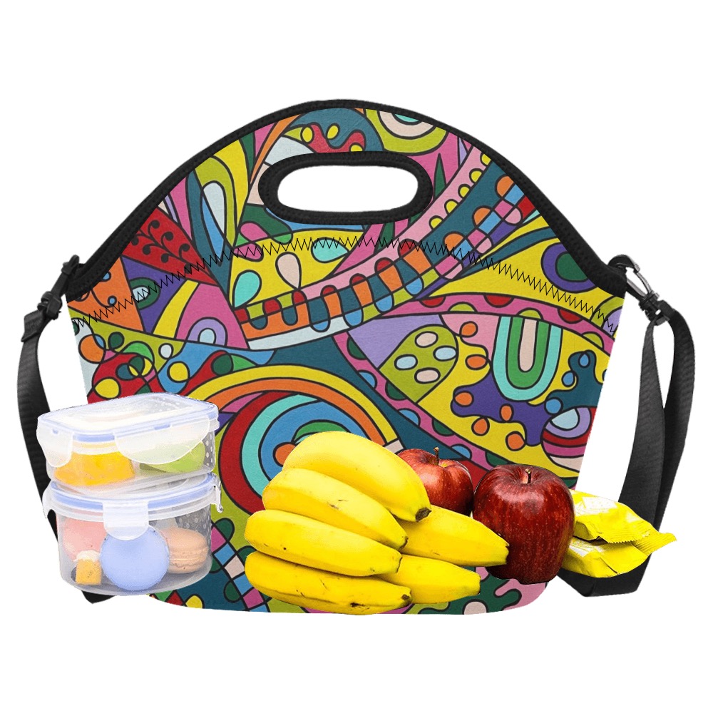 Recycle Neoprene Lunch Bag/Large (Model 1669)